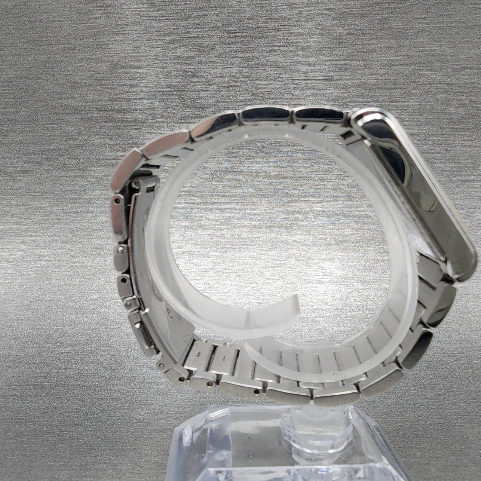 Citizen EcoDrive Tank Watch Women 26mm White Dial Silver Tone Date Runs8
