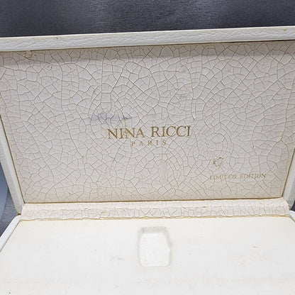 Nina Ricci Tank Watch Women 18mm MOP Dial Gold Plated Rectangle  New Battery14