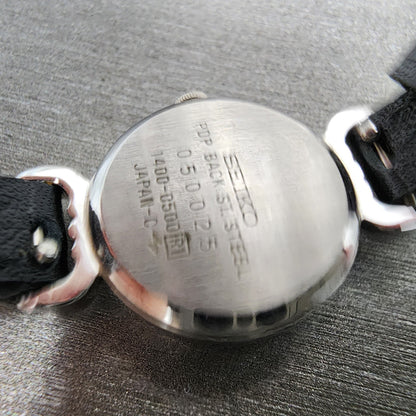 Seiko Watch Women 20mm Silver Dial Silver Tone Round 14000500 New Battery9
