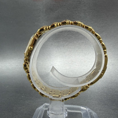 Citizen Watch Women 13mm MOP Dial Gold Tone Hexagon 5421-H07537 New Battery ABC6