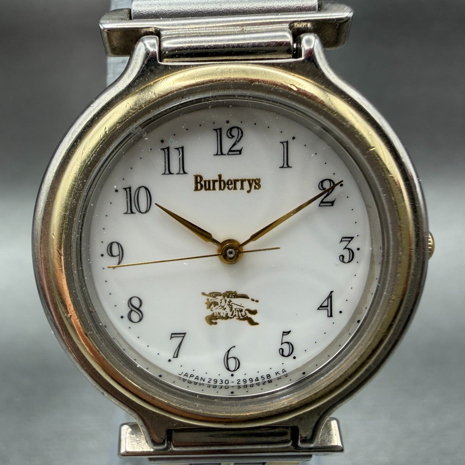 Burberry Watch Women 25mm White Dial Two Tone Round 2930-294386 PARTS2