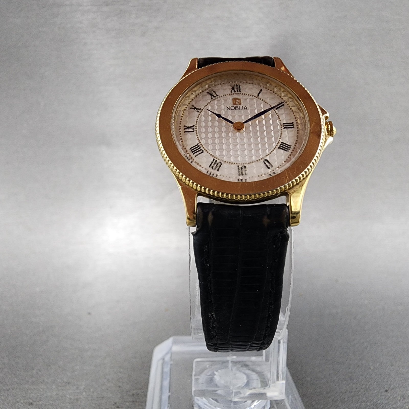 Citizen Noblia Watch Women 24mm White Dial Gold Tone Round READ!!! 4420E410495