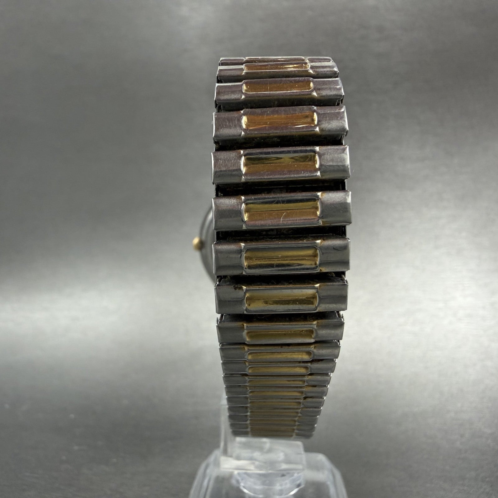 Seiko Watch Men 36mm White Dial Two Tone Daydate Round 7n43-7b19 New Battery7