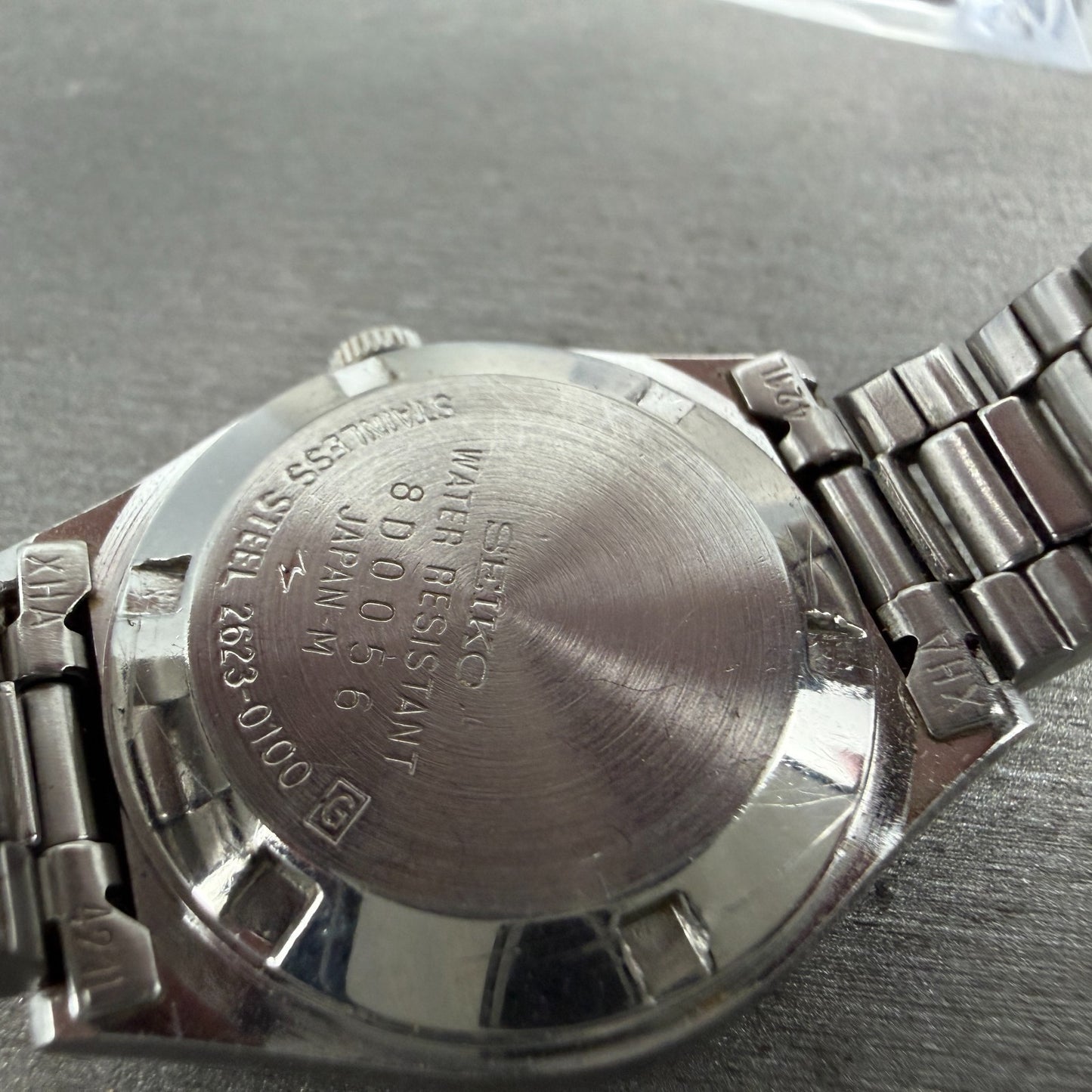 Seiko Watch Women 26mm Green Dial Silver Tone Daydate 2623-0100 New Battery9