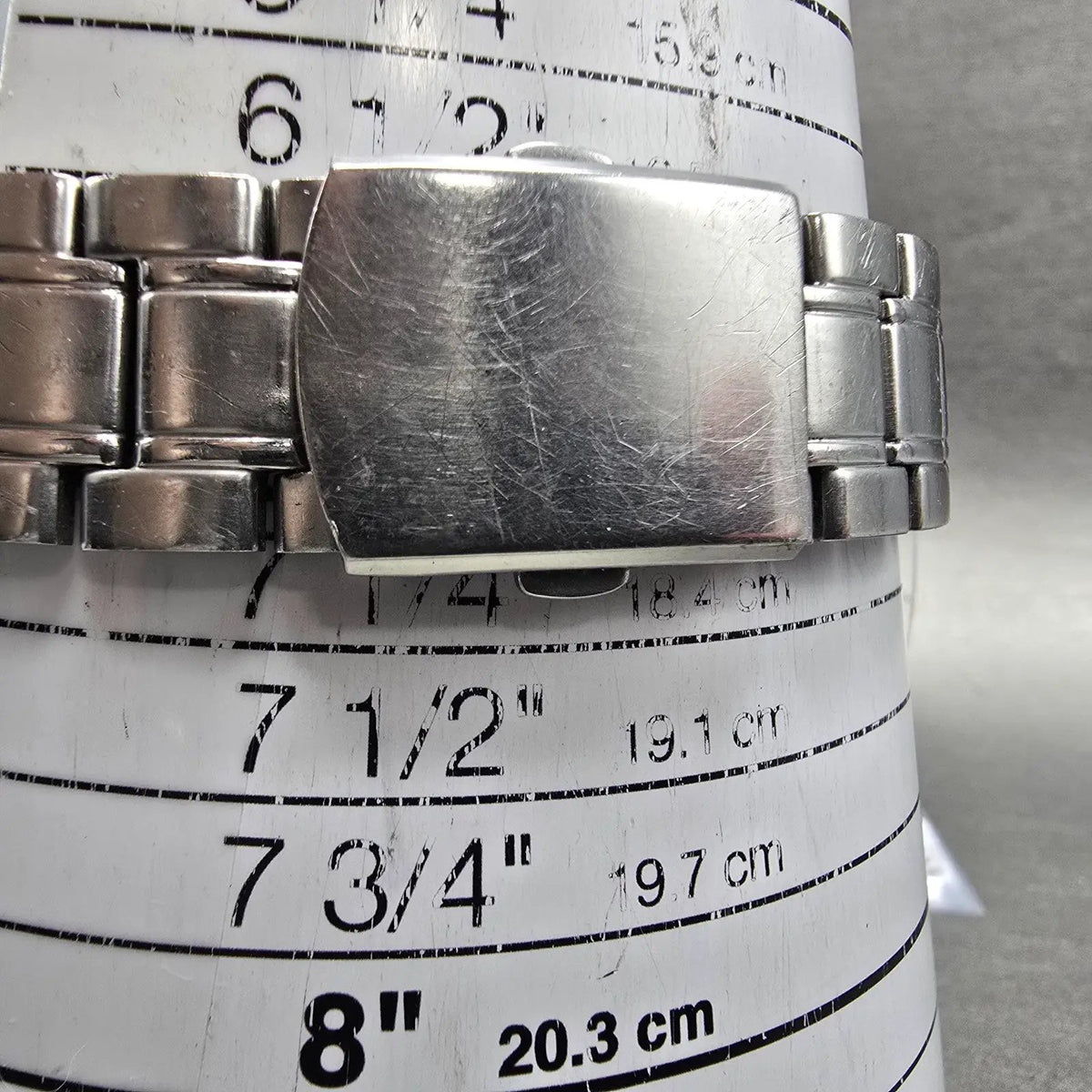 Citizen Reguno Atomic Solar Watch Men 38mm Cream Dial Silver Date PARTS JDM11
