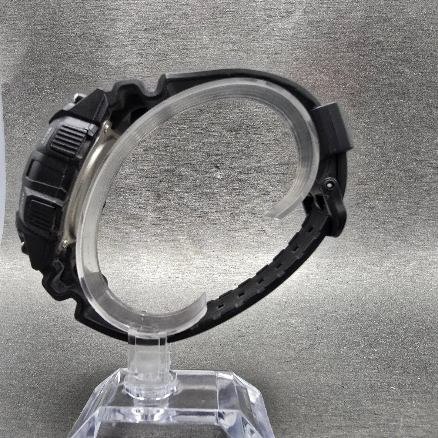 Casio W-736H Watch Men 45mm Black Vibration Alarm Chronograph Digital New Batt6