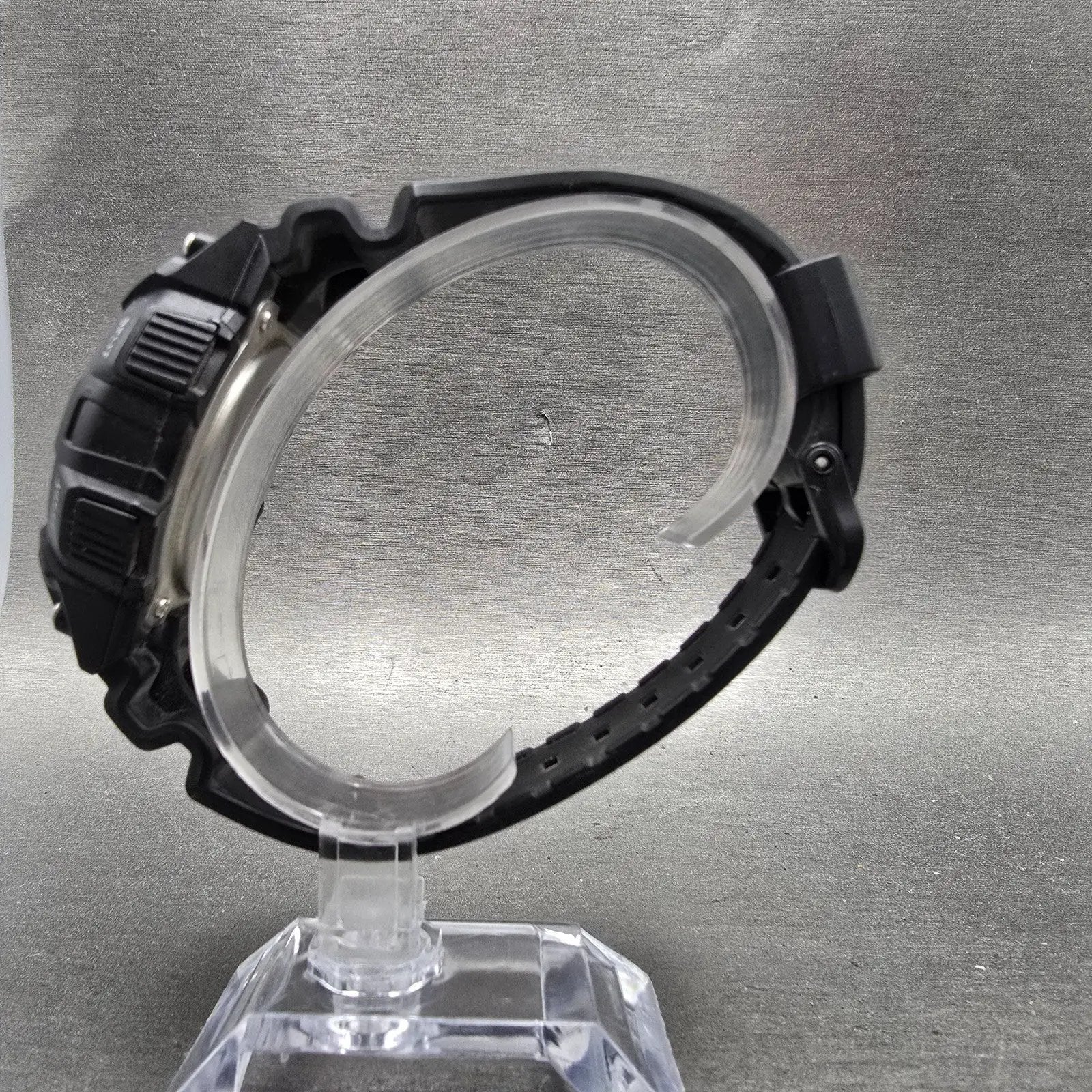 Casio W-736H Watch Men 45mm Black Vibration Alarm Chronograph Digital New Batt6