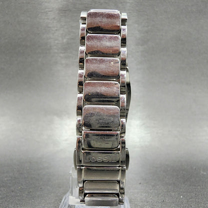 Tissot T moments Watch Women 28mm Black Dial Steel Date Rectangle New Battery7