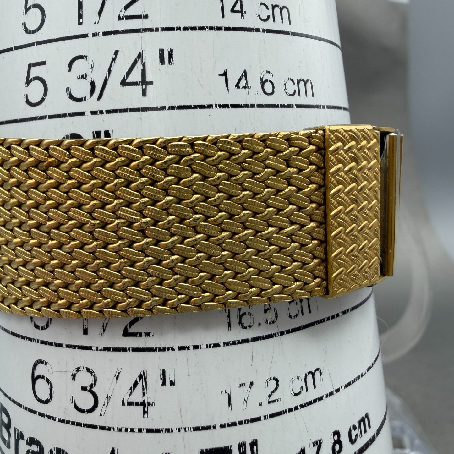 Seiko Tank Watch Men 24mm Gold Dial Gold Tone Rectangle Date 2A32-5019 PARTS VTG11