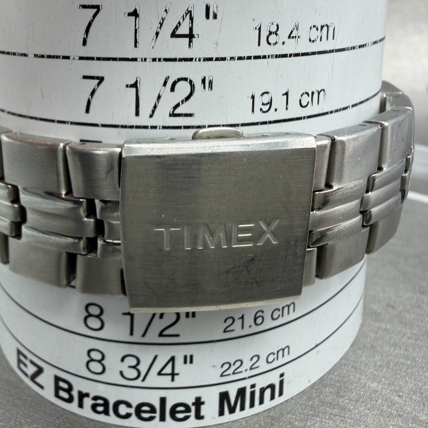 Timex Dinamica Watch Men 39mm Blue Dial Silver Tone Daydate T2G501 New Battery10