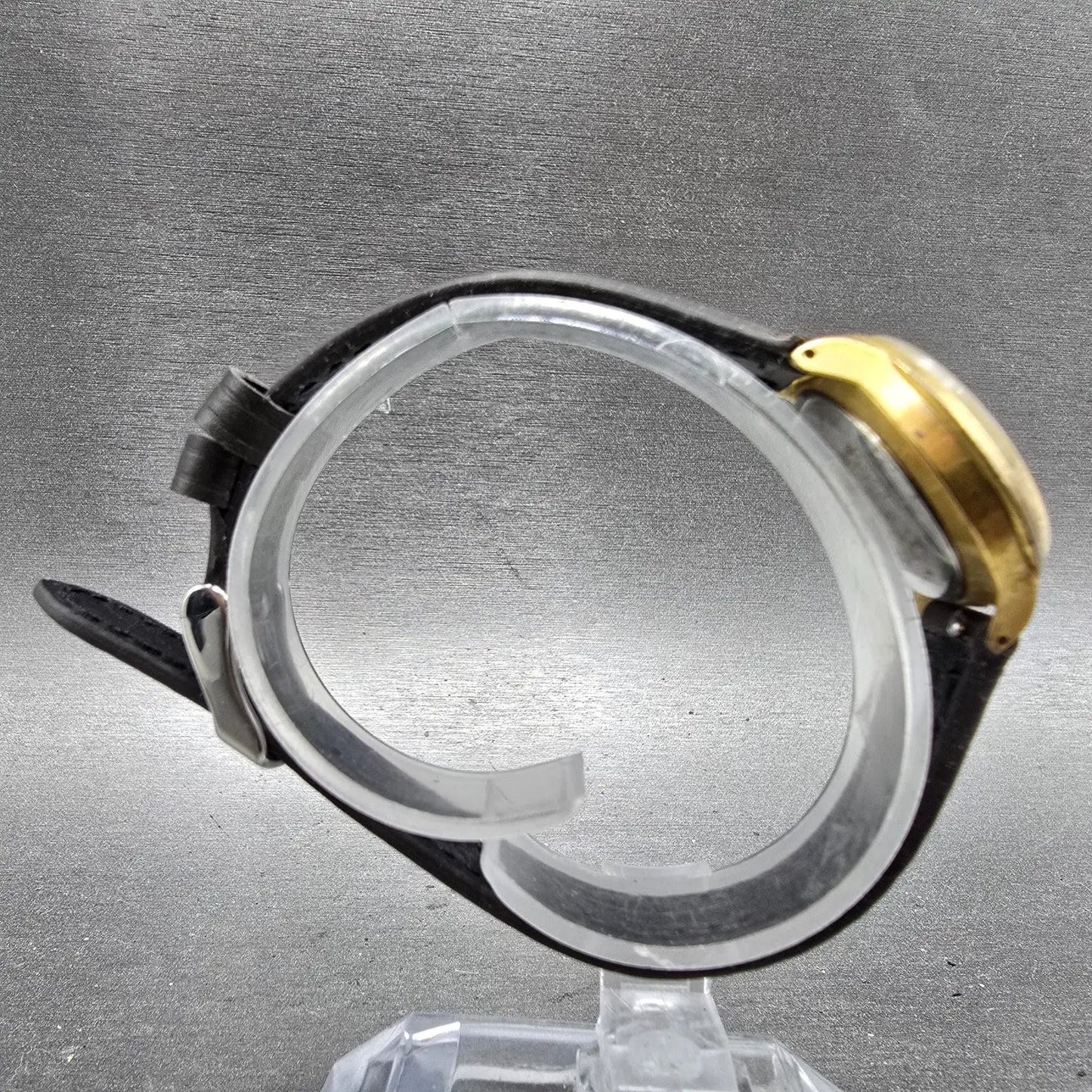 Seiko Chorus Watch Women 26mm Silver Dial Gold Tone Manual 2119-0010 Runs VTG8