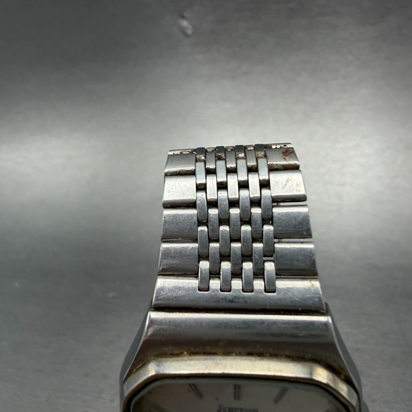 Citizen Vega Watch Men 30mm Silver Dial Silver Tone Daydate 5F00-L04080 PARTS5
