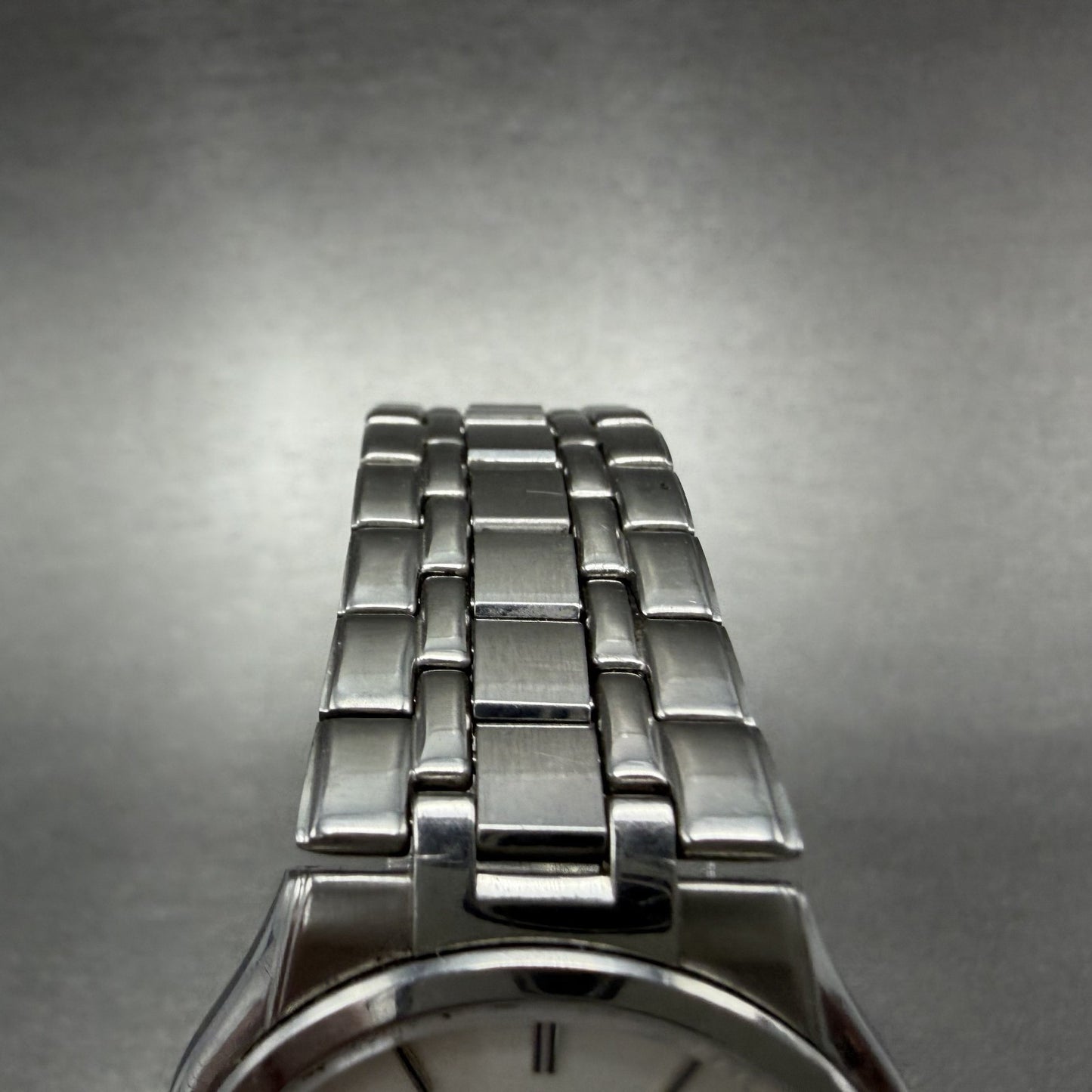Citizen Exceed Watch Men 34mm White Dial Silver Tone Date 2710-274831 PARTS5
