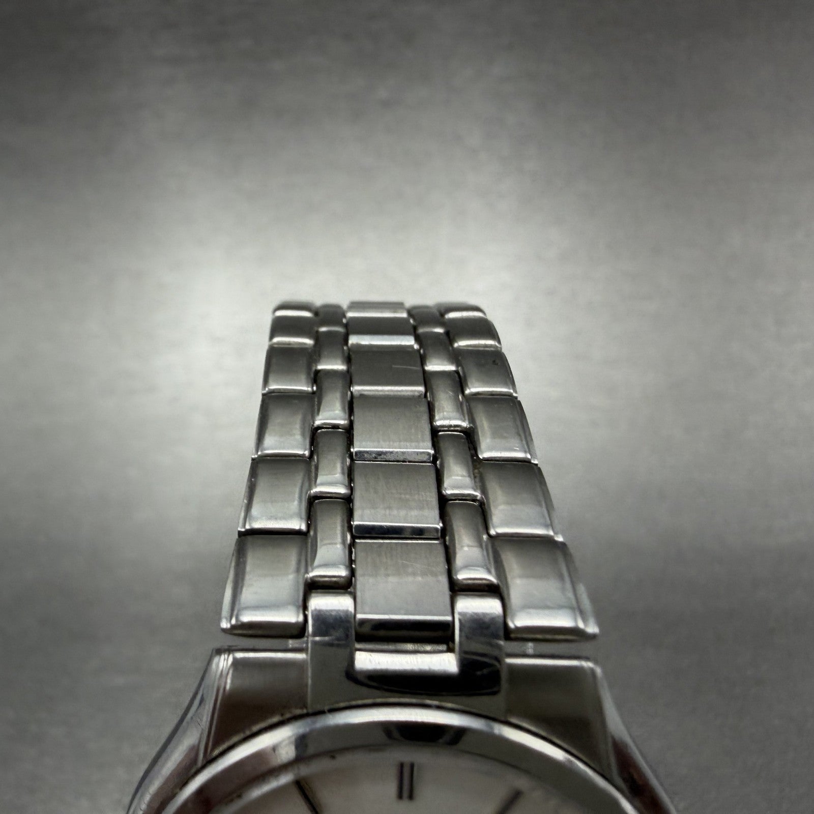 Citizen Exceed Watch Men 34mm White Dial Silver Tone Date 2710-274831 PARTS5