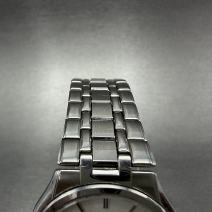Citizen Exceed Watch Men 34mm White Dial Silver Tone Date 2710-274831 PARTS5