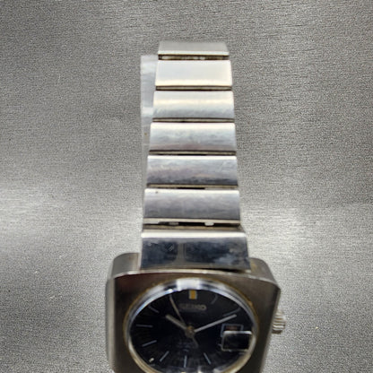 Seiko Automatic Watch Women 27mm Blue Dial Silver Tone Date 22050401 PARTS5