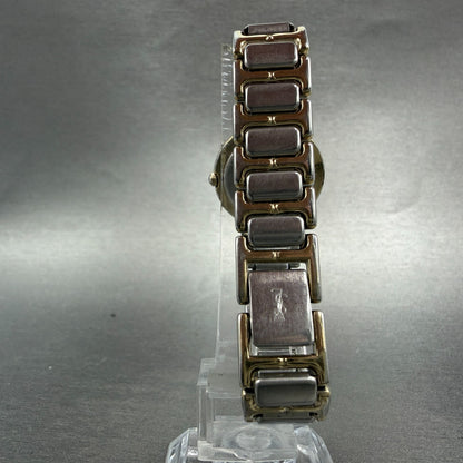 Yves Saint Laurent Watch Women 24mm White Dial Two Tone Round 2200-229789 Newbat7
