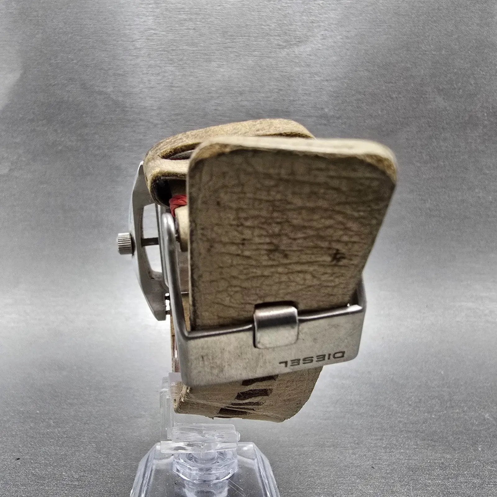 Diesel Watch Men 44mm Cream Dial Steel Rectangle DZ-2109 PARTS8
