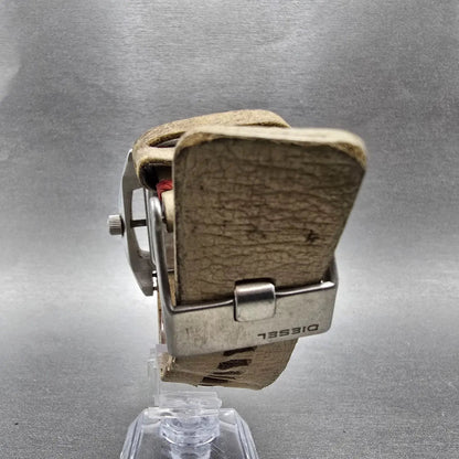 Diesel Watch Men 44mm Cream Dial Steel Rectangle DZ-2109 PARTS8