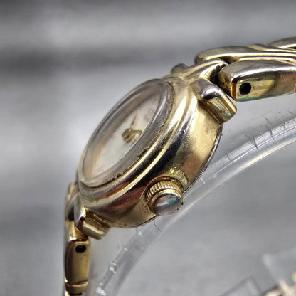 Citizen Watch Women 18mm MOP Dial Gold Tone Round 3220-326113 New Battery VTG2