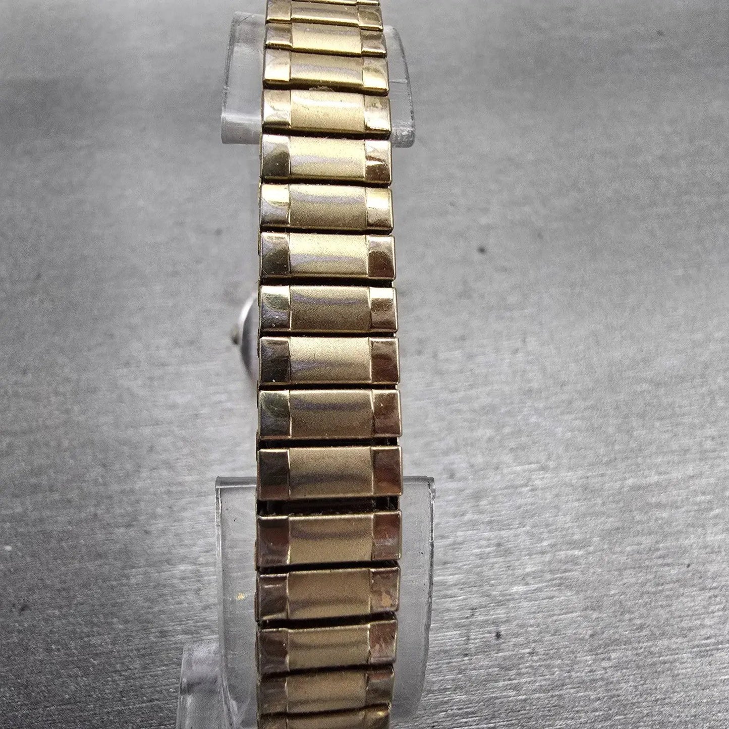 Seiko Watch Women 19mm Gold Dial Gold Tone Round 2P20-0080 New Battery Vintage7