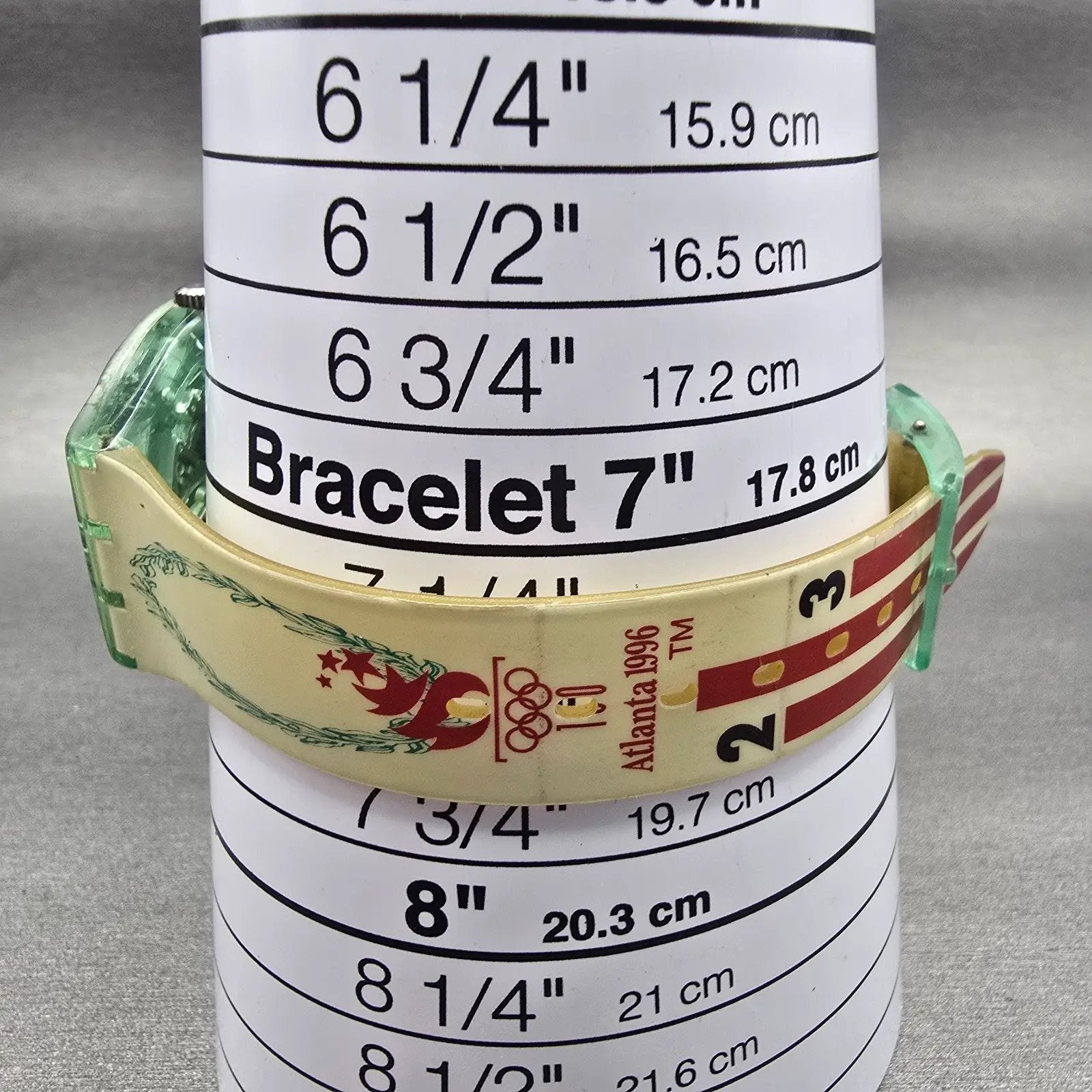 Swatch Gent Atlanta Laurels Watch Men Green Dial Green Case Round GZ145 New Batt9