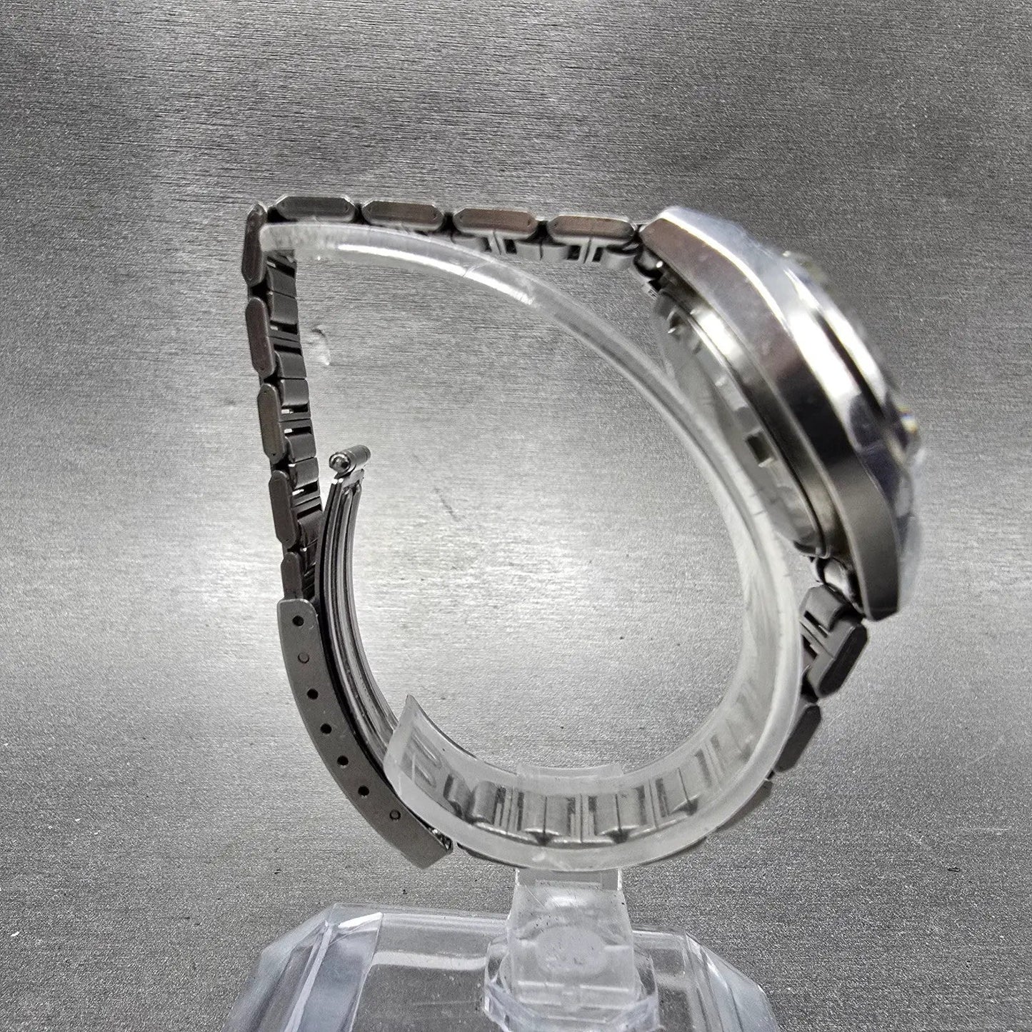 Seiko Automatic Watch Women 29mm Green Dial Silver Tone Daydate 2206-0440 PARTS!9