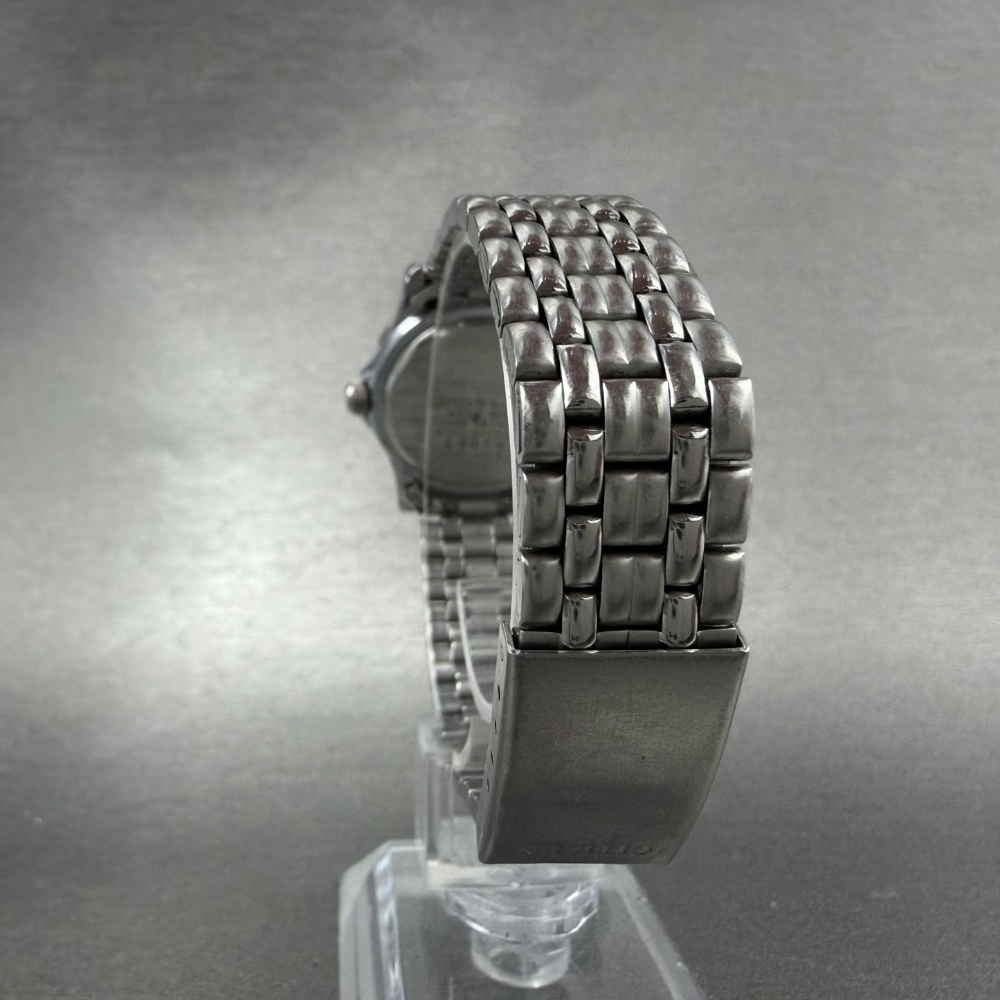 Citizen Watch Women 26mm Black Dial Silver Tone Daydate Round New Battery VTG4