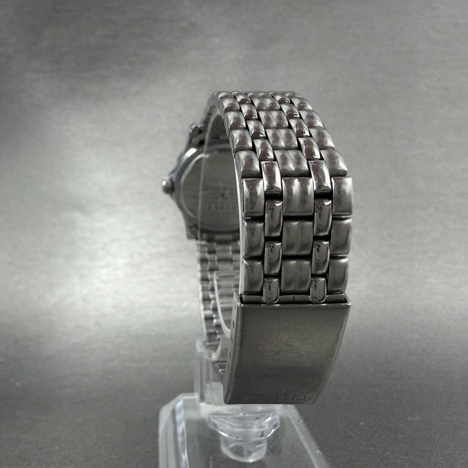 Citizen Watch Women 26mm Black Dial Silver Tone Daydate Round New Battery VTG4