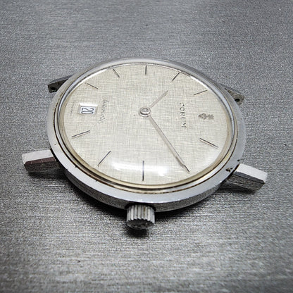 Corum Automatic Watch Men 36mm Woven Dial Steel Date 89B102 PARTS6
