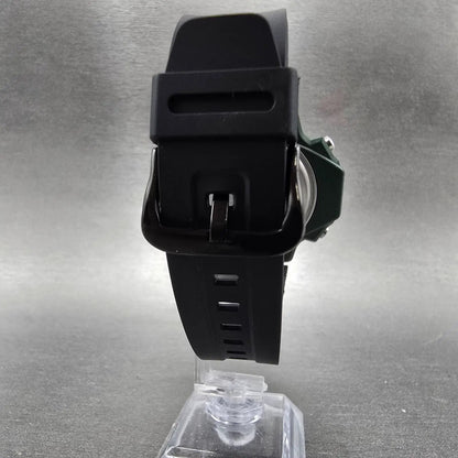 Casio ALT-6000 Twin Senor Watch Men 49mm Green Black Digital New Batt7