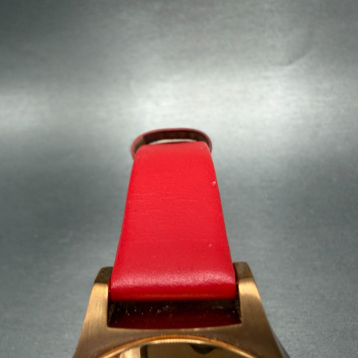 Marc Jacobs Henry Skeleton watch Women 35mm Red Dial Rose Gold Tone New Battery4