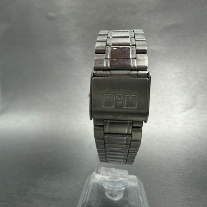 Citizen Q&Q Watch Men 34mm White Dial Silver Tone Daydate  Round New Battery7