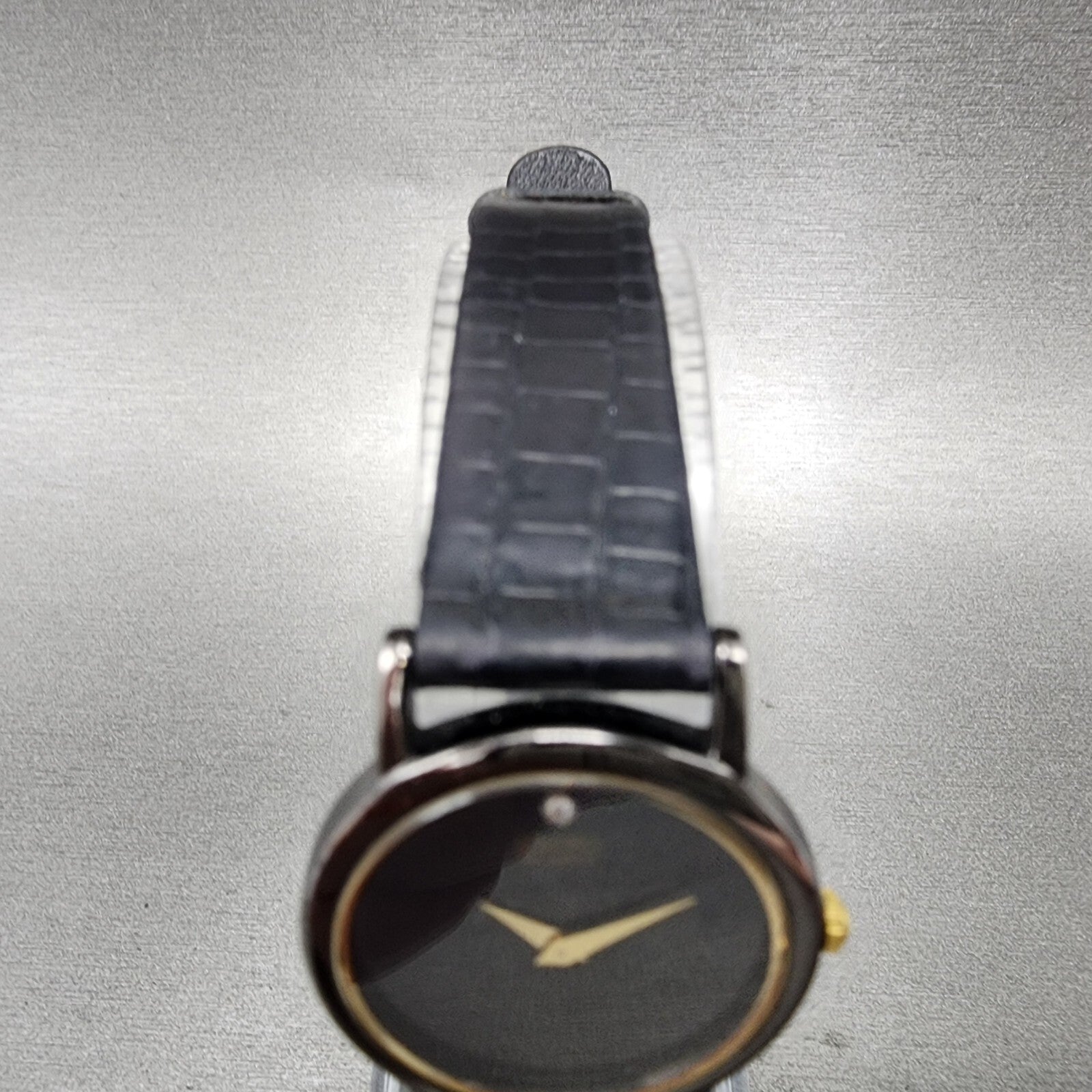 Seiko Watch Women 25mm Black Dial Black Tone Round 1N000C99 New battery4