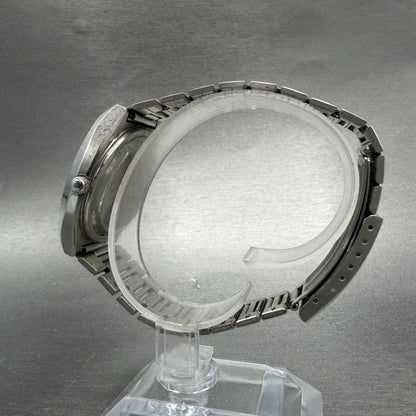 Citizen CQ Watch Men 34mm Silver Dial Two Tone Daydate 1400-140907 New Battery8
