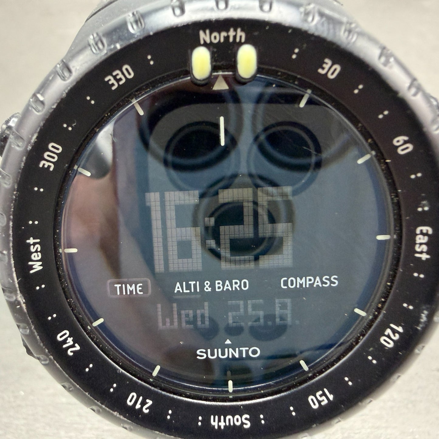 Suunto Core Watch Men 49mm Digital Black Alti Baro Compass Round New battery1