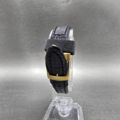 Citizen Eco-Drive Tank Watch Women 18mm White Dial Gold B023-S001561 Works JP7
