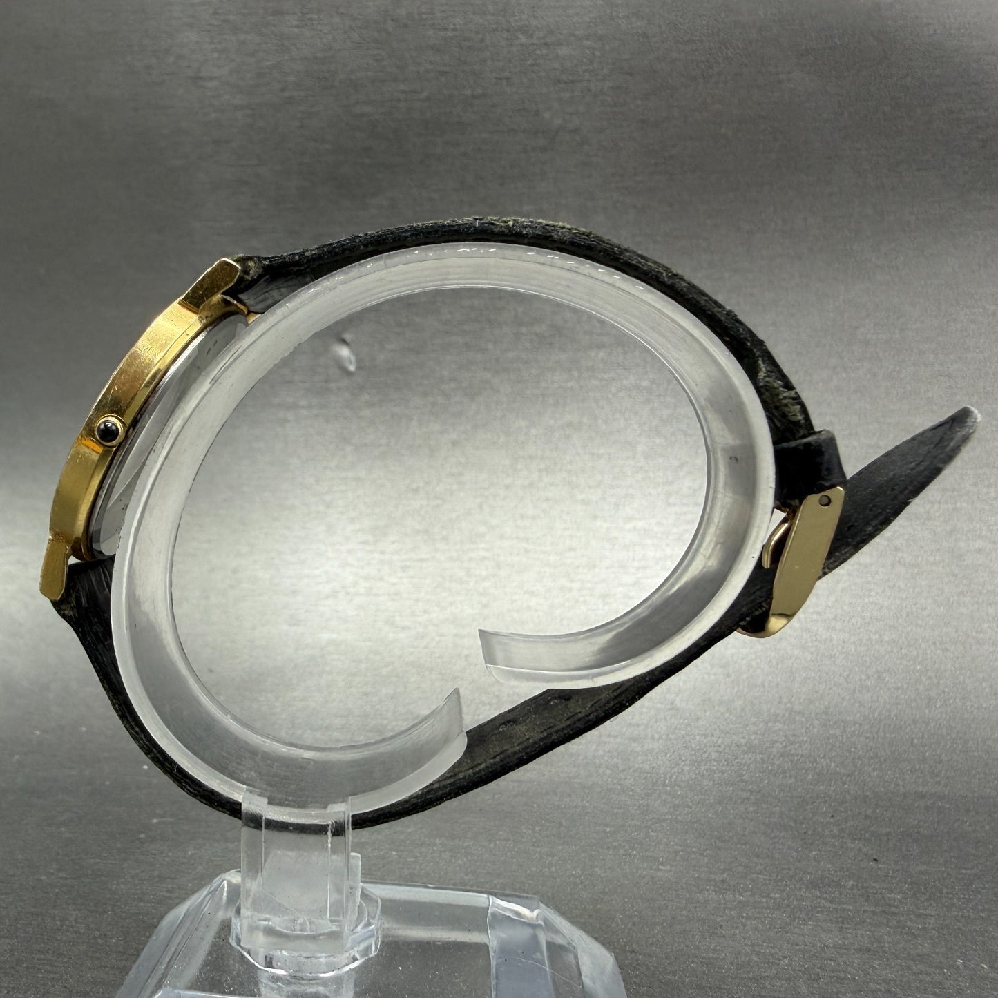 Seiko Dolce Watch Men 31mm Champagne Dial Gold Tone Round 9531-6020 New BatteryA6
