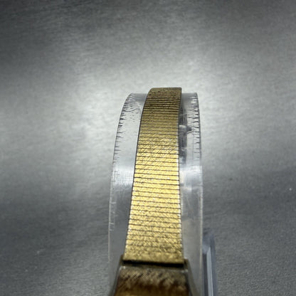 Citizen CQ Watch Women 17mm Champagne Dial Gold Tone 3220-S16881 New Battery4