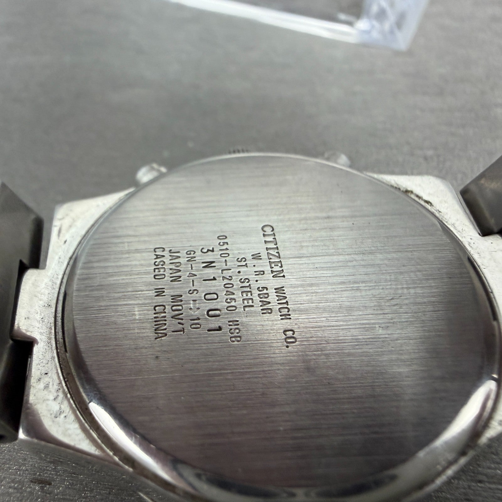 Citizen Wicca Chronograph Watch Women 35mm Blue Dial Silver Tone Date New Batt9