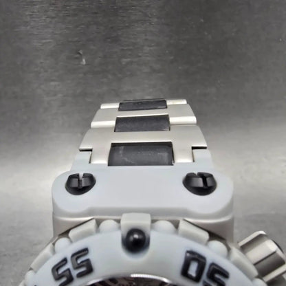 Invicta Reserve Chronograph Watch Men 50mm Gray Dial Steel Daydate 0406 New Batt4