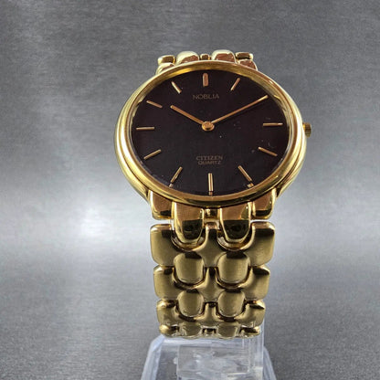 Citizen Noblia Watch Women 31mm Black Dial Gold Tone 2828-269012 PARTS6