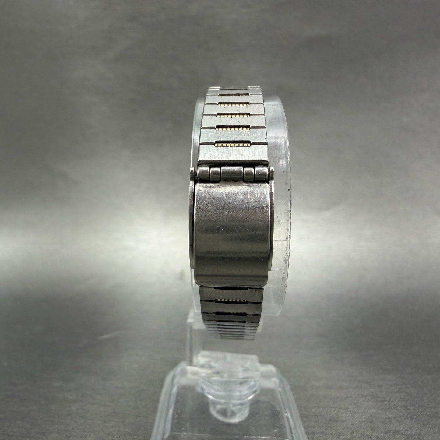 Seiko Watch Women 20mm Silver Dial Two Tone Round 5420-0059 New Battery Vintage7