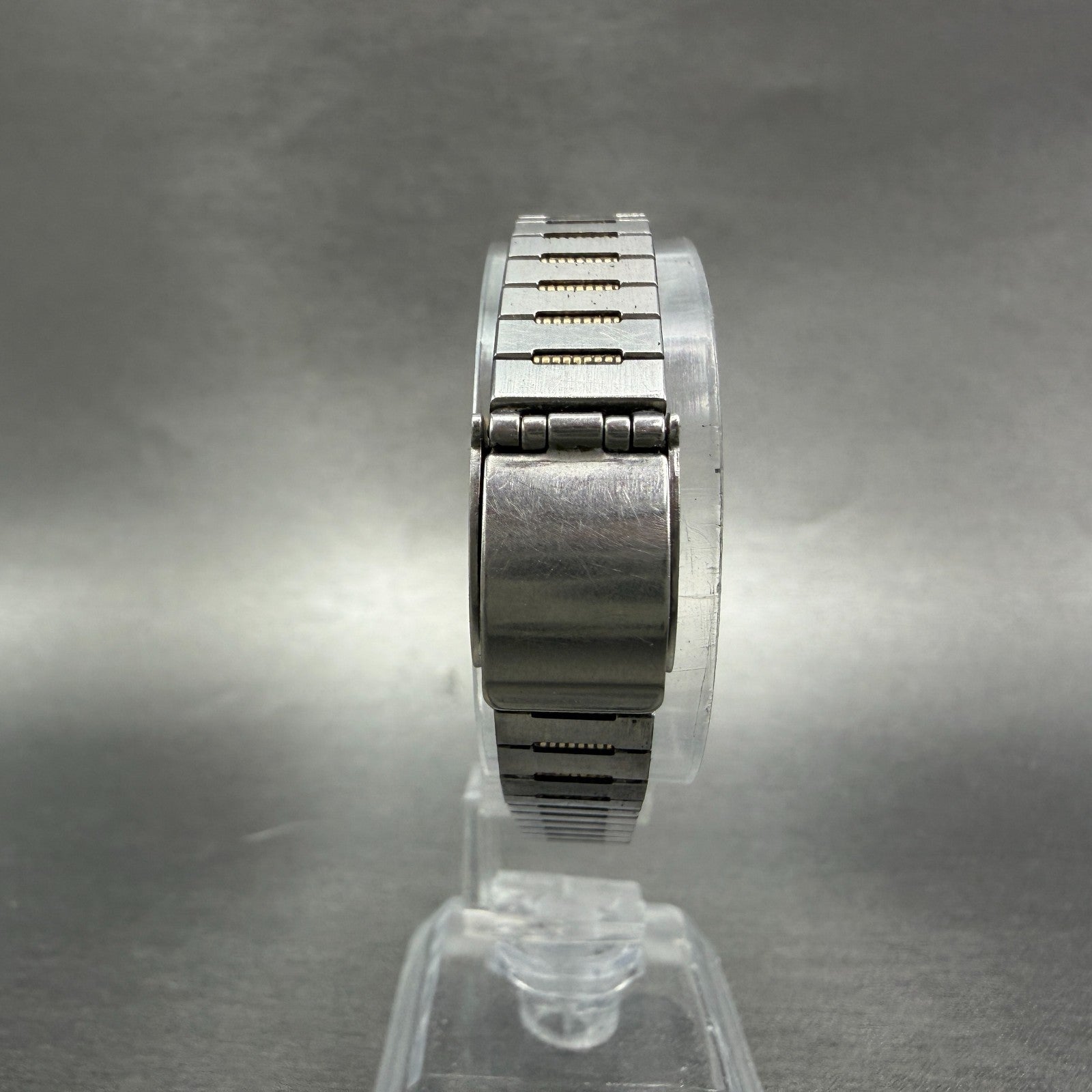 Seiko Watch Women 20mm Silver Dial Two Tone Round 5420-0059 New Battery Vintage7