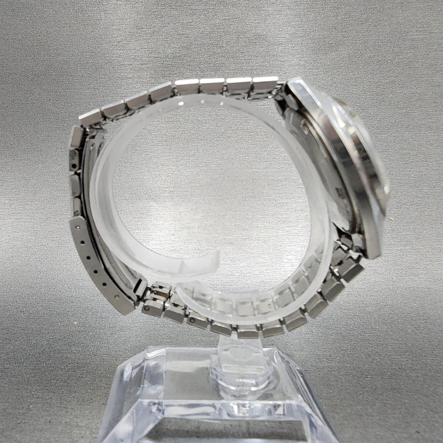 Seiko Lord Matic Watch Men 36mm Blue Dial Silver Tone Daydate 56067231 PARTS9