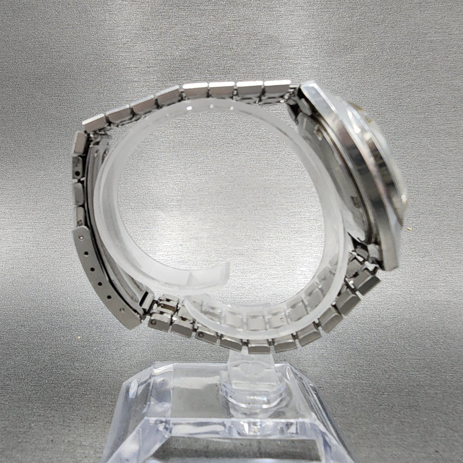 Seiko Lord Matic Watch Men 36mm Blue Dial Silver Tone Daydate 56067231 PARTS9