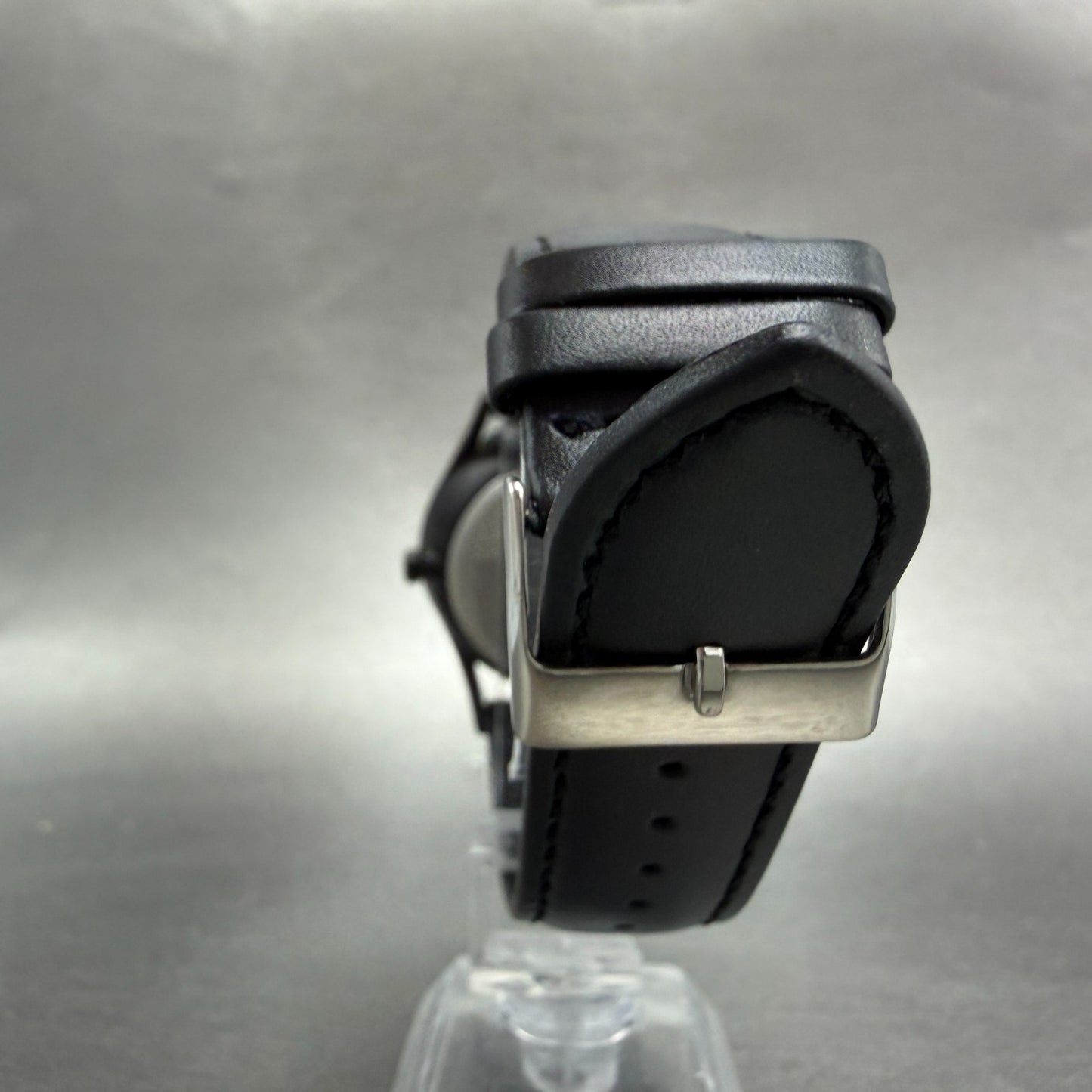 Skagen Holst Watch Men 40mm Black Dial Black Tone Daydate Round SKW6265 New Batt7