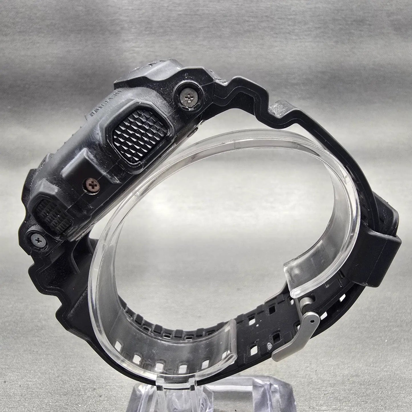 Casio G-Shock GA-100 Watch Men 51mm Black Alarm Chronograph Timer New Battery6