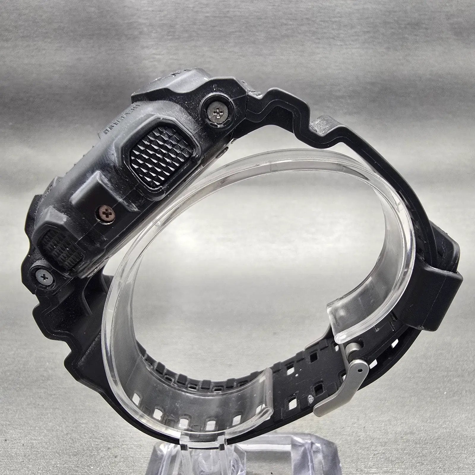 Casio G-Shock GA-100 Watch Men 51mm Black Alarm Chronograph Timer New Battery6