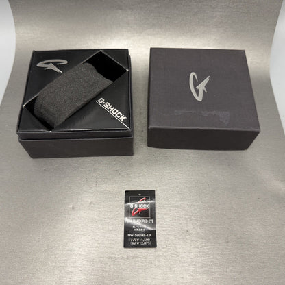 Casio G-Shock Watch Men 43mm Digital Black Gold DW-5600RE Octagon New Battery12